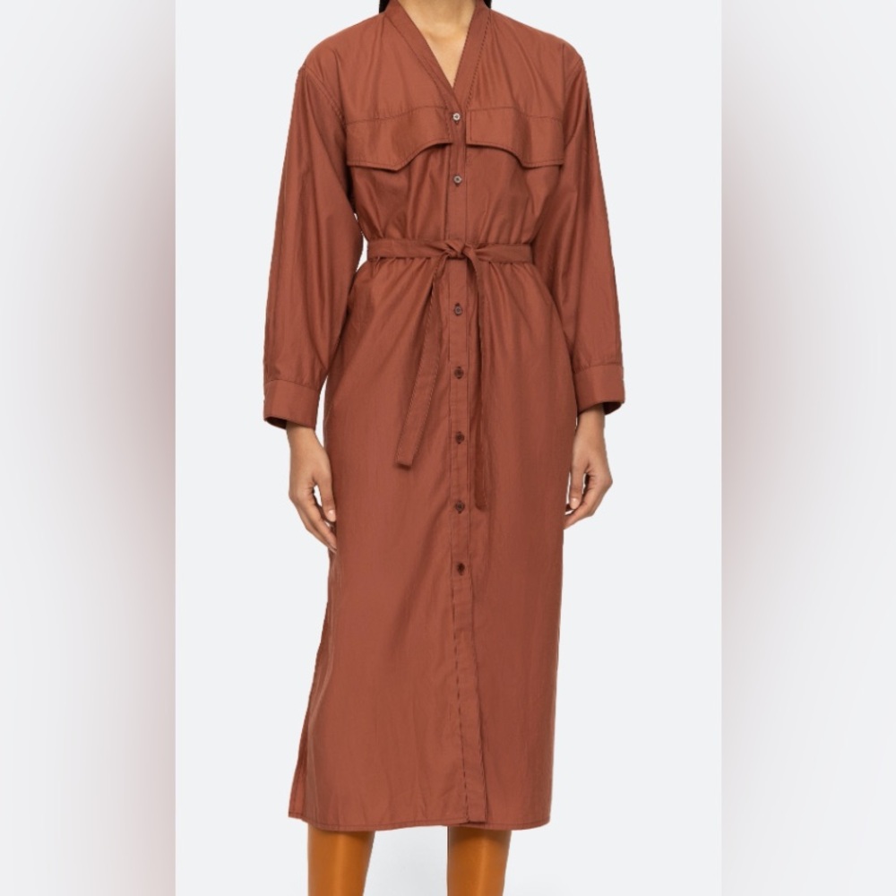 Sea NY Women’s Karina Dress, sunset color, sample size 4/S